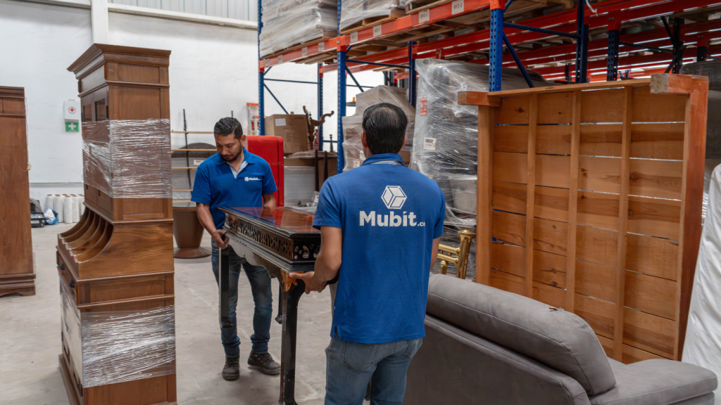 Servicio de almacenamiento de muebles en minibodegas Mubit